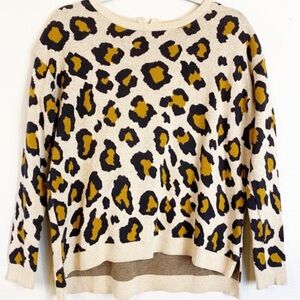 H&M Leopard Sweater NWT Size L